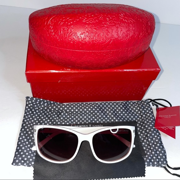 christian lacroix cl 5006 sunglasses White - Picture 1 of 14